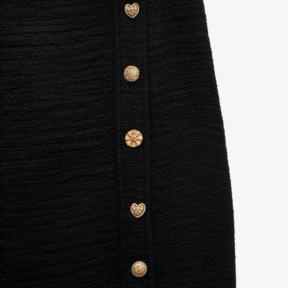 ZARA midi buttoned skirt - Picture 9 of 10